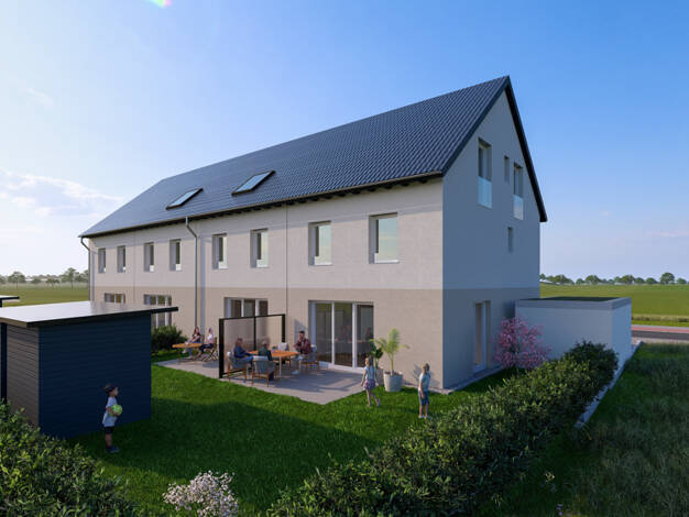 Reihenmittelhaus zum Kauf - Erstbezug provisionsfrei 499.900 € 5,5 Zimmer 142 m² 179 m² Grundstück Spießgasse - Hähnlein Alsbach-Hähnlein 64665