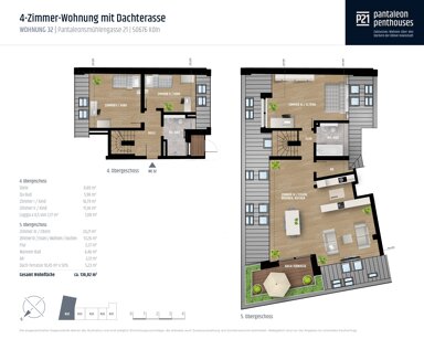 Penthouse zum Kauf 1.000.000 € 4 Zimmer 136,8 m² frei ab sofort Pantaleonsmühlengasse 21 Altstadt - Süd Köln 50676