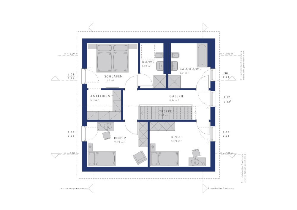 Haus zum Kauf 488.248 € 5 Zimmer 145 m²<br/>Wohnfläche 928 m²<br/>Grundstück Hopsten Hopsten 48496