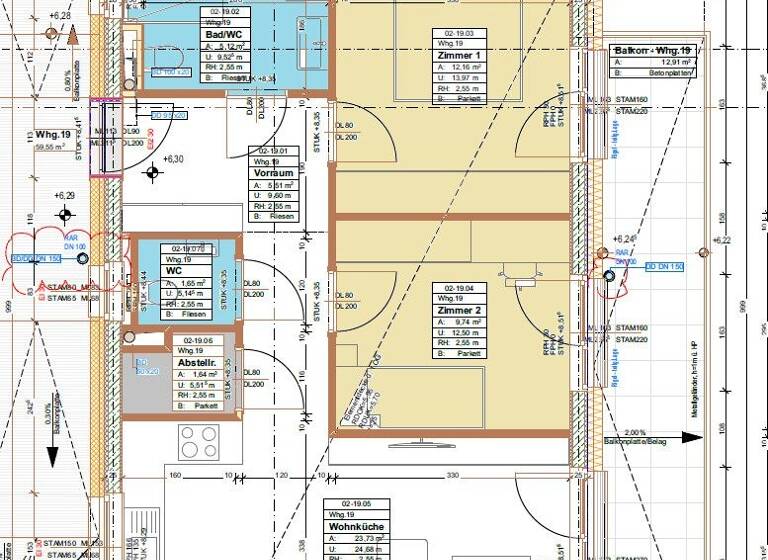 Wohnung zum Kauf - Erstbezug 175.000 € 3 Zimmer 60,6 m² 2. Geschoss Fohnsdorf 8753