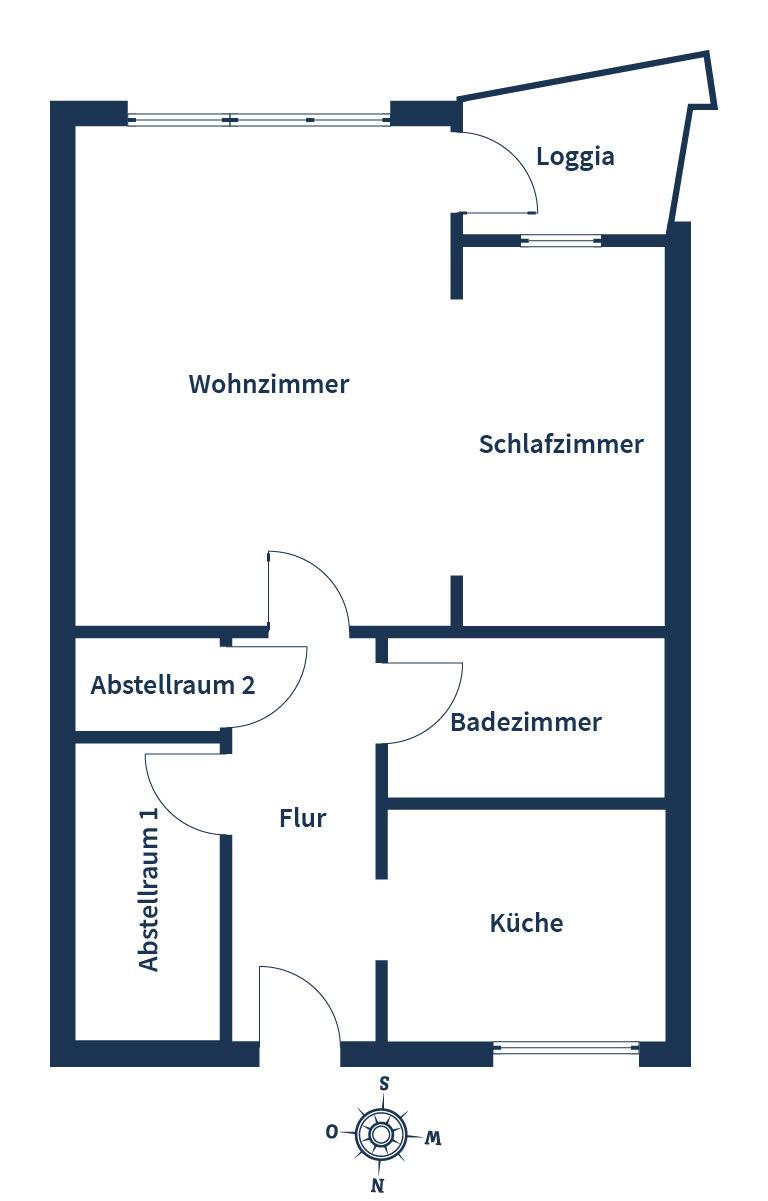 Wohnung zum Kauf 74.000 € 1 Zimmer 47 m²<br/>Wohnfläche 4.<br/>Geschoss Wahlstedt 23812