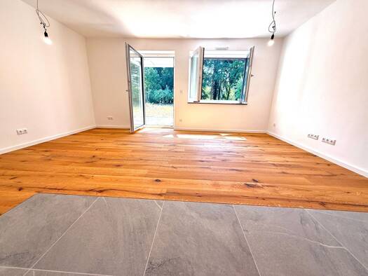 Terrassenwohnung zum Kauf - Erstbezug provisionsfrei 403.440 € 2 Zimmer 67,2 m² Geschoss -1/4 frei ab sofort Drahtzieherstraße 7 Mühlhof Nürnberg 90453