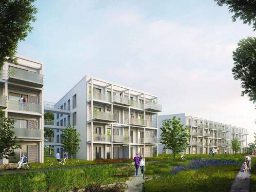 Wohnung zur Miete - Erstbezug nur mit Wohnberechtigungsschein 617 € 5 Zimmer 101,2 m² EG Rottendorfer Straße 106 Frauenland Würzburg 97074