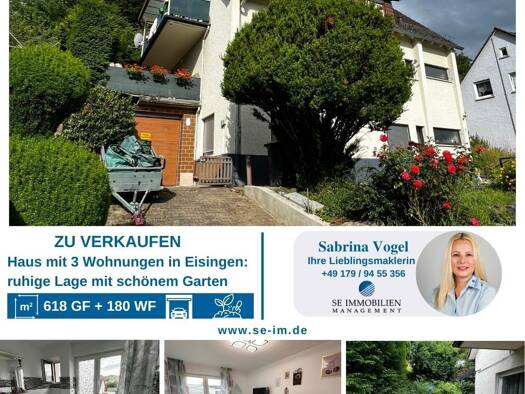 Mehrfamilienhaus zum Kauf 499.000 € 7 Zimmer 180,6 m² 618 m² Grundstück Eisingen 75239