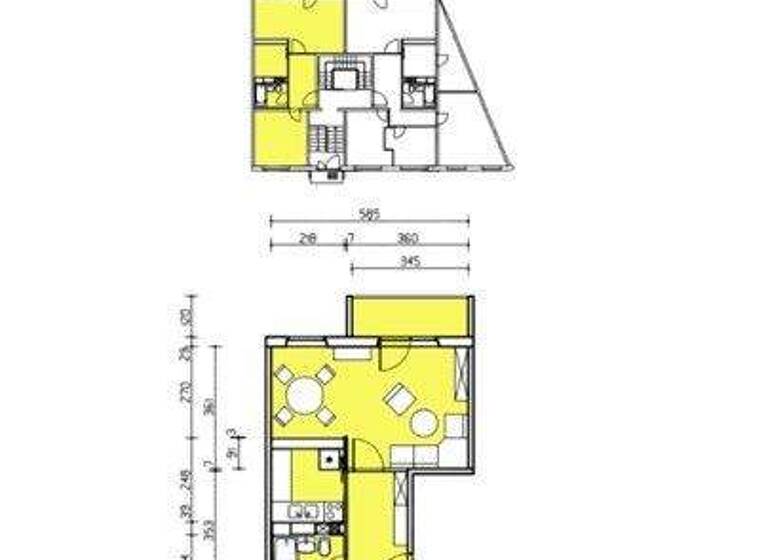 Wohnung zur Miete 513 € 2 Zimmer 48,6 m² 1. Geschoss frei ab 11.04.2026 Altenberger Platz 12 Tolkewitz/Seidnitz-Nord Dresden 01277