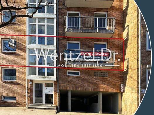 Wohnung zum Kauf 830.000 € 3,5 Zimmer 112 m² 1. Geschoss Uhlenhorst Hamburg Uhlenhorst 22085