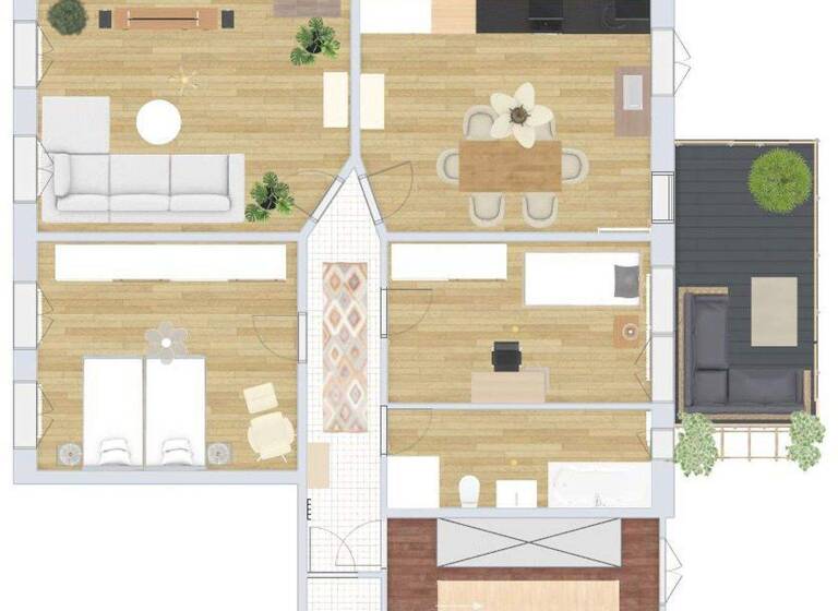 Wohnung zum Kauf provisionsfrei 295.000 € 3 Zimmer 96 m² 1. Geschoss Merianstraße 15 Oggersheim Ludwigshafen 67071