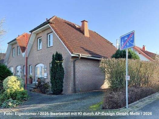 Doppelhaushälfte zum Kauf 365.000 € 4 Zimmer 130 m² 299 m² Grundstück frei ab 01.05.2026 Lohe Bad Oeynhausen 32545