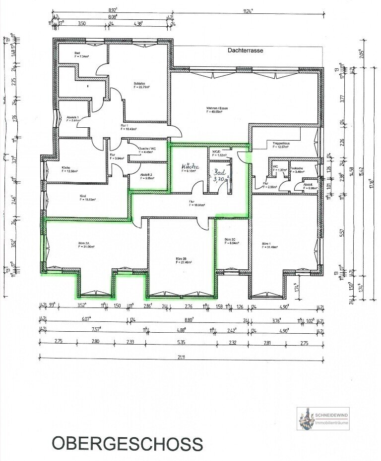 Wohnung zur Miete 750 € 2 Zimmer 91 m²<br/>Wohnfläche 1.<br/>Geschoss 01.03.2025<br/>Verfügbarkeit Syke Syke 28857