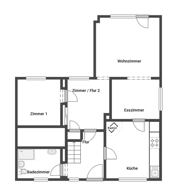 Einfamilienhaus zum Kauf 159.000 € 9 Zimmer 145 m²<br/>Wohnfläche 837 m²<br/>Grundstück Alpenrod Alpenrod 57642