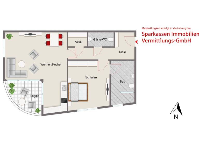 Wohnung zum Kauf provisionsfrei 365.000 € 2 Zimmer 68,9 m²<br/>Wohnfläche Weiden Weiden 92637
