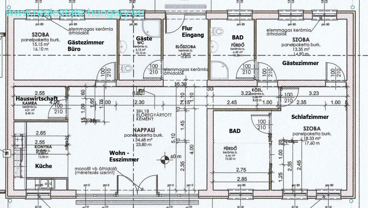 Einfamilienhaus zum Kauf 299.000 € 4 Zimmer 136 m²<br/>Wohnfläche 1.130 m²<br/>Grundstück Sármellék 8391