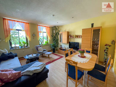 Wohnung zur Miete 498 € 3 Zimmer 82 m² 2. Geschoss frei ab 01.07.2025 Wettinerstraße 47 Aue 08280