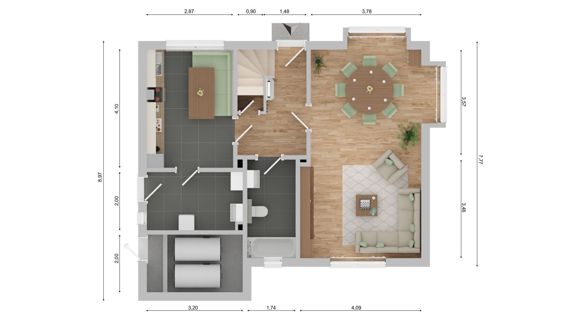 Immobilie zum Kauf als Kapitalanlage geeignet 229.000 € 6 Zimmer 148 m²<br/>Fläche 739 m²<br/>Grundstück Bredstedt 25821