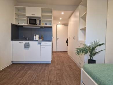 Wohnung zur Miete 450 € 1 Zimmer 20,6 m² 4. Geschoss frei ab sofort Berliner Straße 10 Zentrum - Nord Leipzig 04105