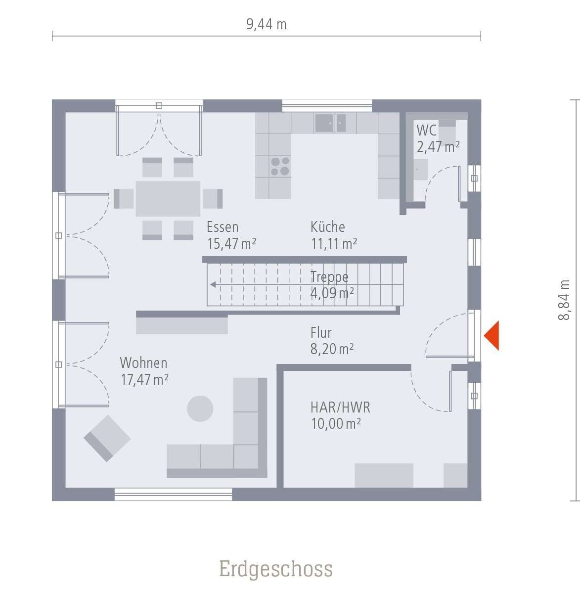 Haus zum Kauf provisionsfrei 398.900 € 5 Zimmer 135 m²<br/>Wohnfläche 367 m²<br/>Grundstück Innenstadt Neunkirchen 66538