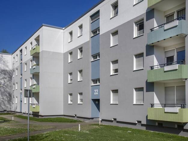 Wohnung zur Miete 479 € 2,5 Zimmer 58,2 m² 3. Geschoss frei ab 30.10.2026 Rademachers Weg 22 Wanne Herne 44649