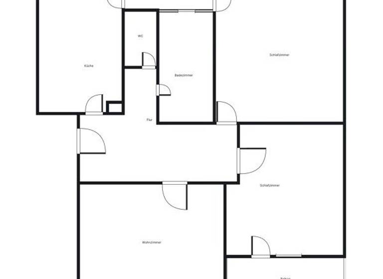 Wohnung zur Miete 955 € 4,5 Zimmer 76,1 m² 3. Geschoss frei ab 01.05.2026 Goethestr. 9 Weil am Rhein 79576