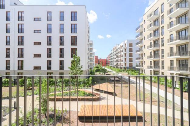 Wohnung zur Miete - Erstbezug 1.999 € 4 Zimmer 113 m² 1. Geschoss frei ab 16.07.2025 Goldina-Hirschberg-Straße 2 Bockenheim Frankfurt-Bockenheim 60486