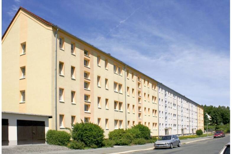 Wohnung zur Miete 261 € 2 Zimmer 47,4 m² EG Gustav-Freytag-Straße 33 Haselbrunn Plauen 08525