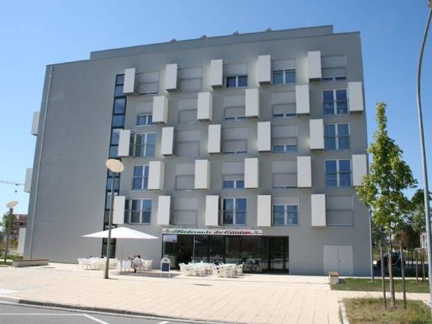 Studio zur Miete 500 € 1 Zimmer 27 m² 4. Geschoss frei ab sofort Elsa-Brandström-Str. 13 Ludwigsfeld Neu-Ulm 89231