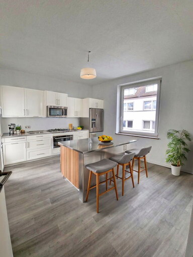 Wohnung zur Miete 1.300 € 4 Zimmer 100 m² 2. Geschoss Kyffhäuserstr Gladbach Mönchengladbach 41061