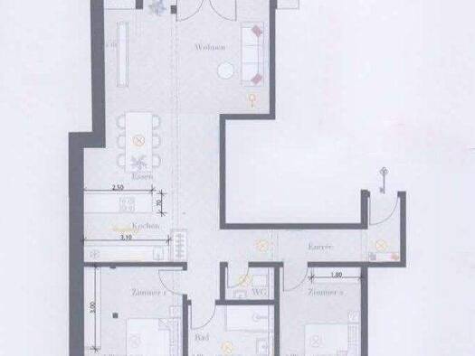 Wohnung zur Miete - Erstbezug 1.773 € 3 Zimmer 119 m² frei ab sofort Espasingen Stockach 78333