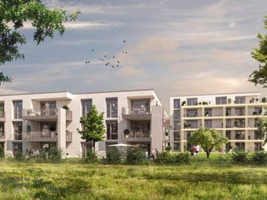 Terrassenwohnung zum Kauf - Neubau provisionsfrei 379.750 € 3,5 Zimmer 83,4 m² EG frei ab sofort Crailsheim 74564