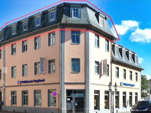 Studio zur Miete 550 € 3 Zimmer 80,4 m² frei ab 01.01.2026 Greiz 07973