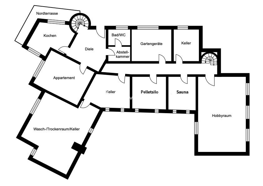 Einfamilienhaus zum Kauf 1.790.000 € 7 Zimmer 500 m²<br/>Wohnfläche 1.041 m²<br/>Grundstück Muffendorf Bonn 53177