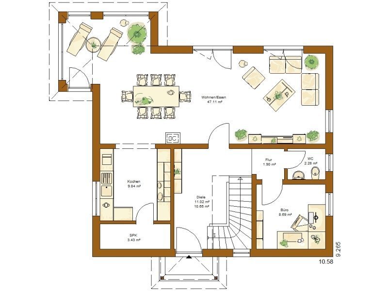 Einfamilienhaus zum Kauf provisionsfrei 463.000 € 5 Zimmer 159 m²<br/>Wohnfläche 516 m²<br/>Grundstück Guttenbach Neckargerach 69437