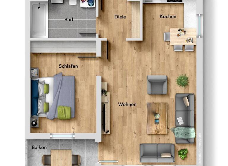 Wohnung zum Kauf 248.000 € 2 Zimmer 57 m² frei ab sofort Eselsberg Ulm 89075