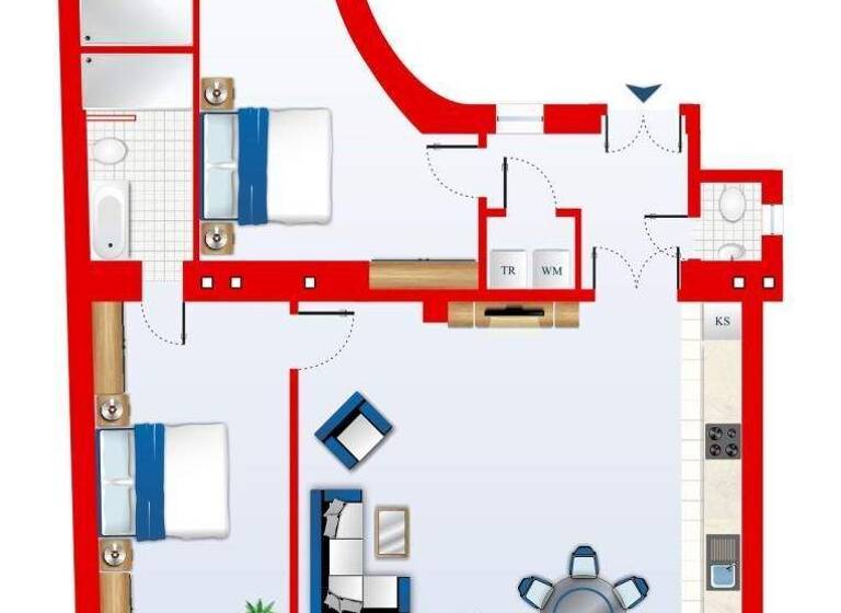 Wohnung zum Kauf 1.190.000 € 3 Zimmer 90 m² 2. Geschoss Wien 1070