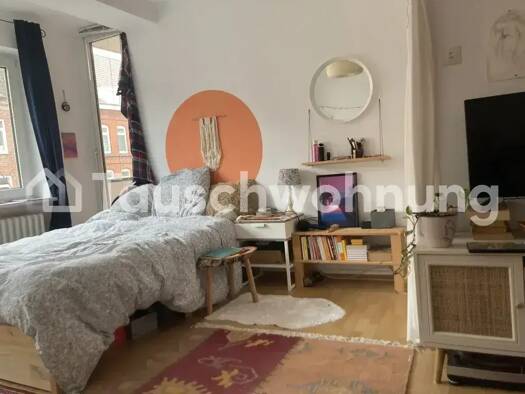 Wohnung zur Miete Tauschwohnung 330 € 1,5 Zimmer 36 m² 3. Geschoss Vorstadt Kiel 24103