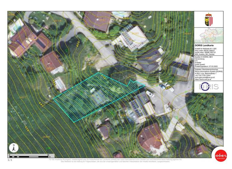 Grundstück zum Kauf 250.000 € 791 m²<br/>Grundstück Dießenleitenweg 225 Linz 4040