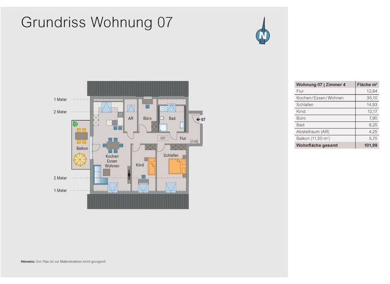 Wohnung zum Kauf 668.000 € 4 Zimmer 102 m² Reichelsdorf Nürnberg 90453
