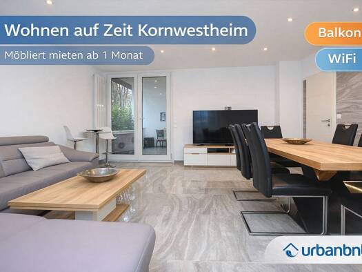 Wohnung zur Miete auf Zeit 1.190 € 2 Zimmer 64 m² frei ab 30.04.2027 Theodor-Heuss-Straße Kornwestheim Kornwestheim 70806