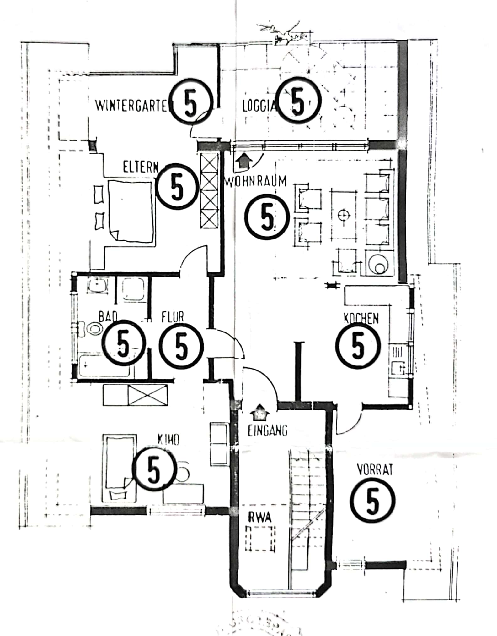 Wohnung zur Miete 820 € 3 Zimmer 98 m²<br/>Wohnfläche 2.<br/>Geschoss ab sofort<br/>Verfügbarkeit Brüderweg 58 (Alt-) Siegen - Giersberg Siegen 57074