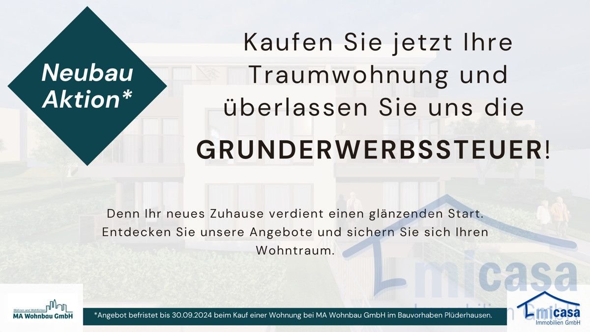 Wohnung zum Kauf provisionsfrei 342.900 € 3,5 Zimmer 58,9 m²<br/>Wohnfläche EG<br/>Geschoss 31.03.2025<br/>Verfügbarkeit Hofacker 23 Plüderhausen Plüderhausen 73655