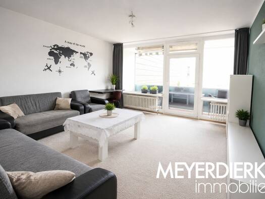 Wohnung zur Miete 600 € 2 Zimmer 53,3 m² 4. Geschoss frei ab 01.09.2026 Innenstadt Oldenburg 26122