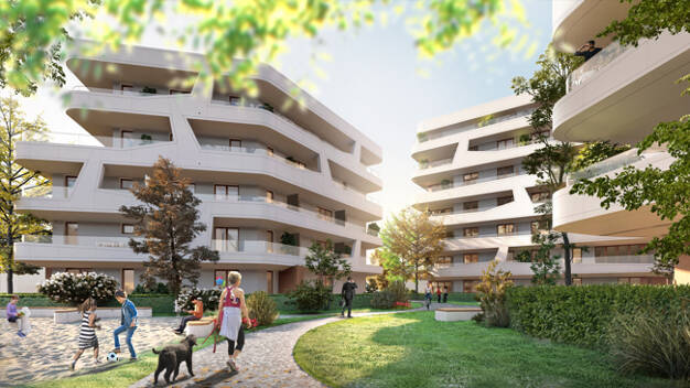 Wohnung zum Kauf - Neubau provisionsfrei 329.400 € 1 Zimmer 35,9 m² 1. Geschoss Kalbach-Riedberg Frankfurt am Main 60438