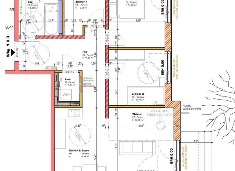 Wohnung zur Miete - Erstbezug 1.194 € 4,5 Zimmer 95,5 m² frei ab sofort Dietenheim 89165