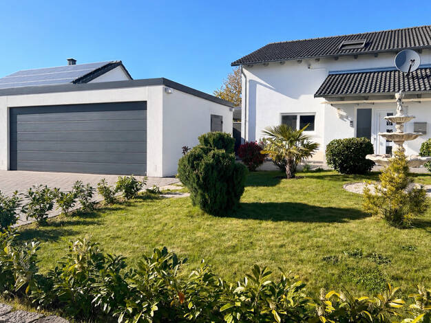 Doppelhaushälfte zum Kauf 682.000 € 5 Zimmer 162,2 m² 400 m² Grundstück frei ab 30.04.2027 Uttenhofen Rosengarten 74538