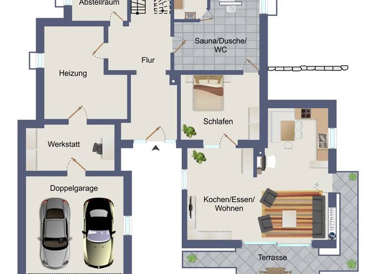 Einfamilienhaus zum Kauf 5 Zimmer 240 m² 890 m² Grundstück Rieden Rieden am Forggensee 87669