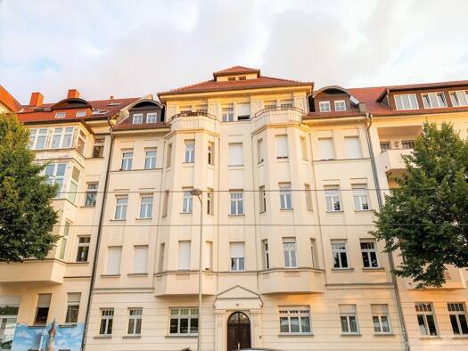 Wohnung zur Miete 1.299 € 4 Zimmer 96 m² 2. Geschoss Lindenthaler Straße 60 Gohlis-Süd Leipzig 04155