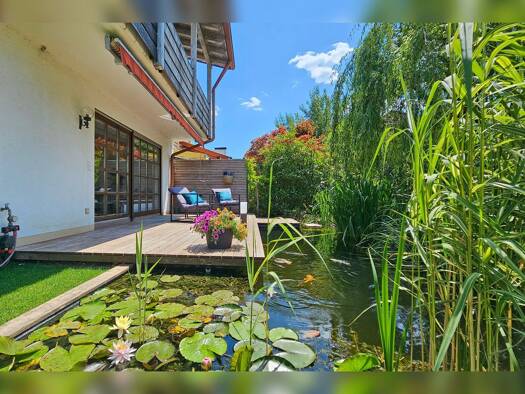 Doppelhaushälfte zum Kauf 710.000 € 4 Zimmer 104 m² 231 m² Grundstück Unterpfaffenhofen Germering 82110