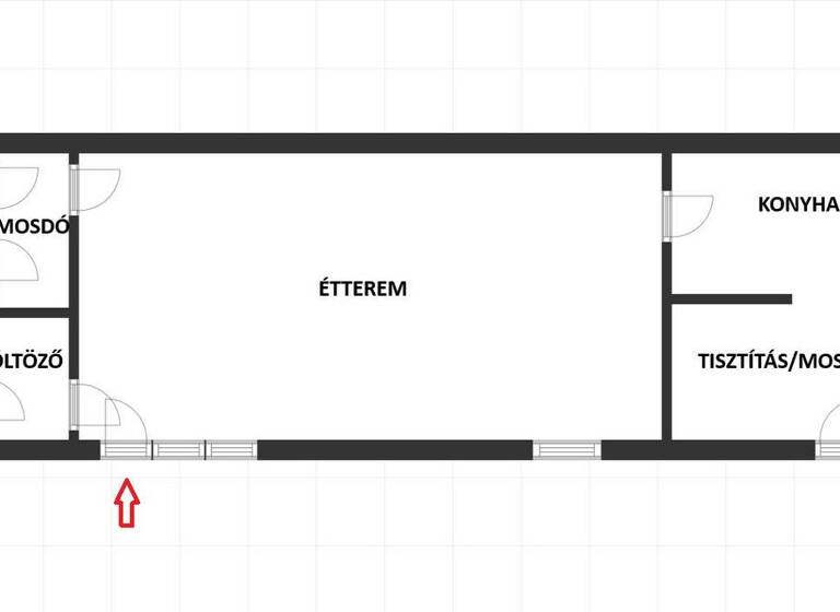 Restaurant zum Kauf 96.875 € 80 m² Gastrofläche 23 m² Grundstück Nagykanizsa