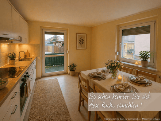 Wohnung zur Miete 370 € 2 Zimmer 61 m² Poppitz Riesa 01589