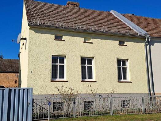 Doppelhaushälfte zum Kauf 175.000 € 4 Zimmer 74 m² 486 m² Grundstück frei ab sofort Damsdorf Kloster Lehnin 14797