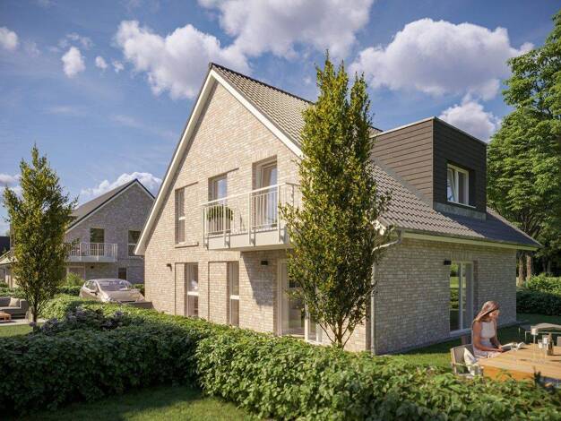 Wohnung zum Kauf - Neubau 378.000 € 3 Zimmer 69,3 m² Tossens Butjadingen 26969